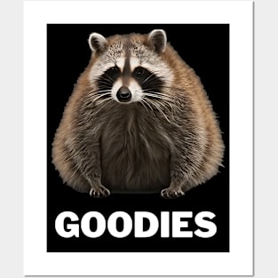 fat raccoon Posters and Art